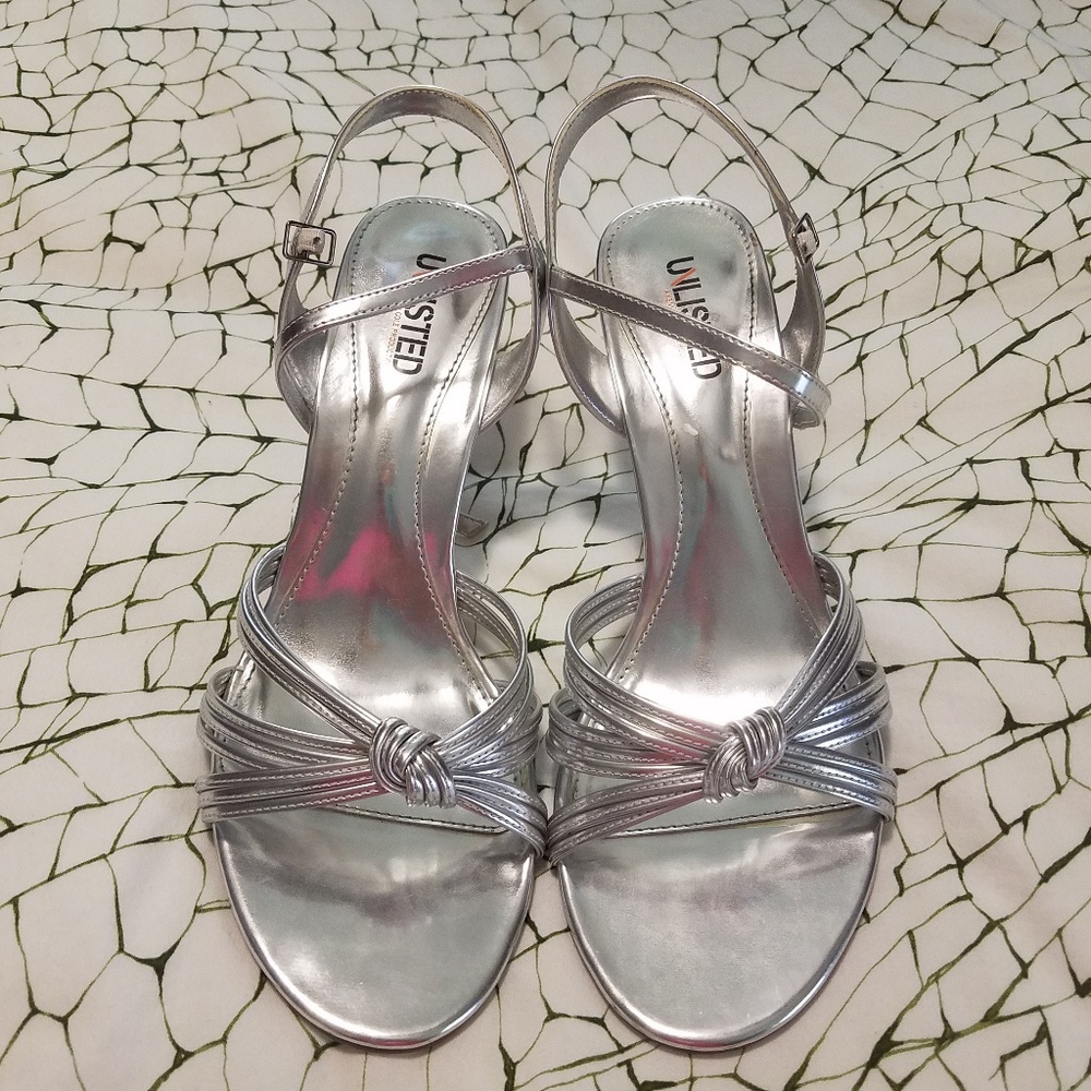 Unlisted silver heels size 10